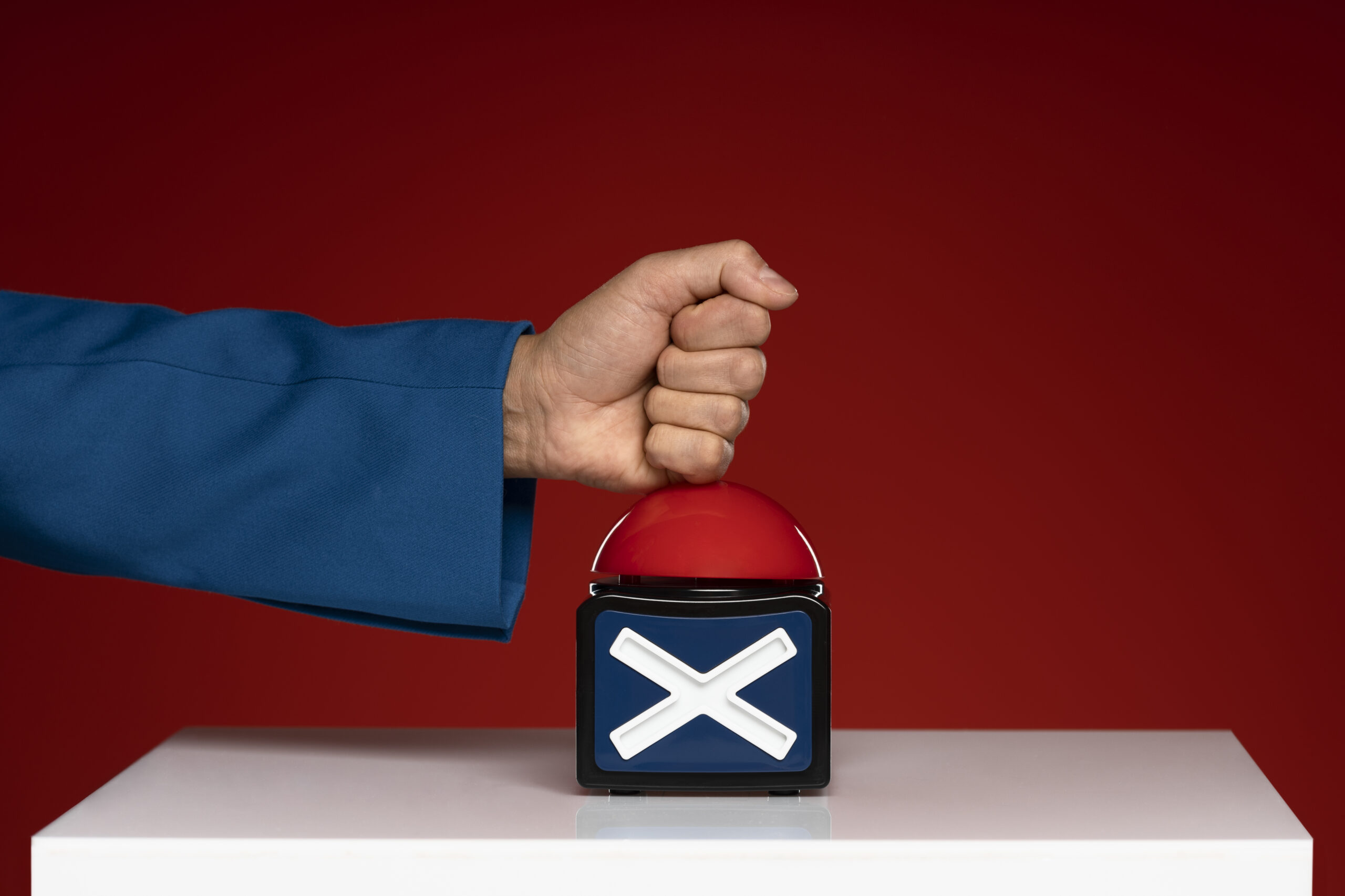 Rode button, stop het debat!
